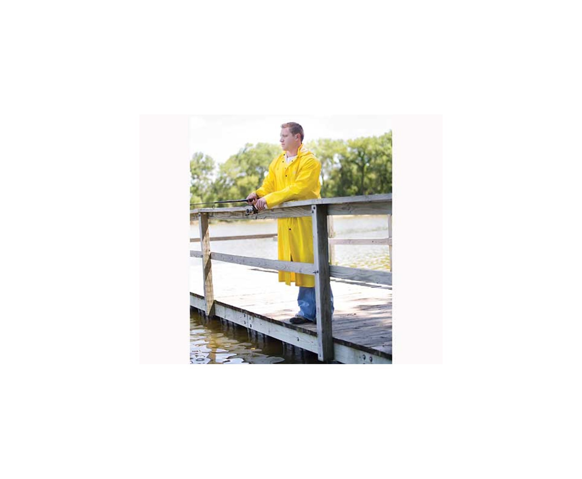 Capa De Chuva Industrial - Industrial Rain Coat Coleman - Tamanho G