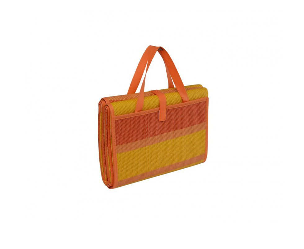 Esteira De Praia Dobrável Laranja 90x180 - Mor