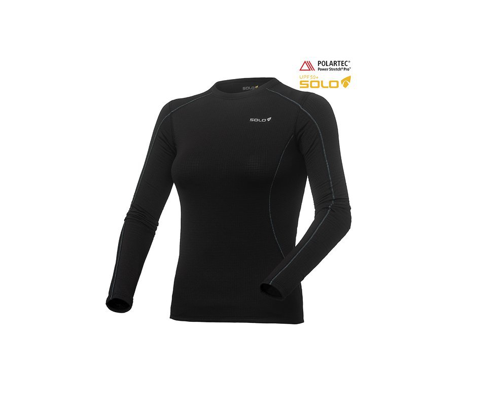 Blusa X-thermo Air Ts Lady - Preto - Solo