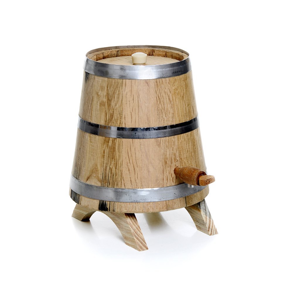 Barril De Carvalho Europeu Vertical - Tanoaria Santo Antônio - 2,5 litros