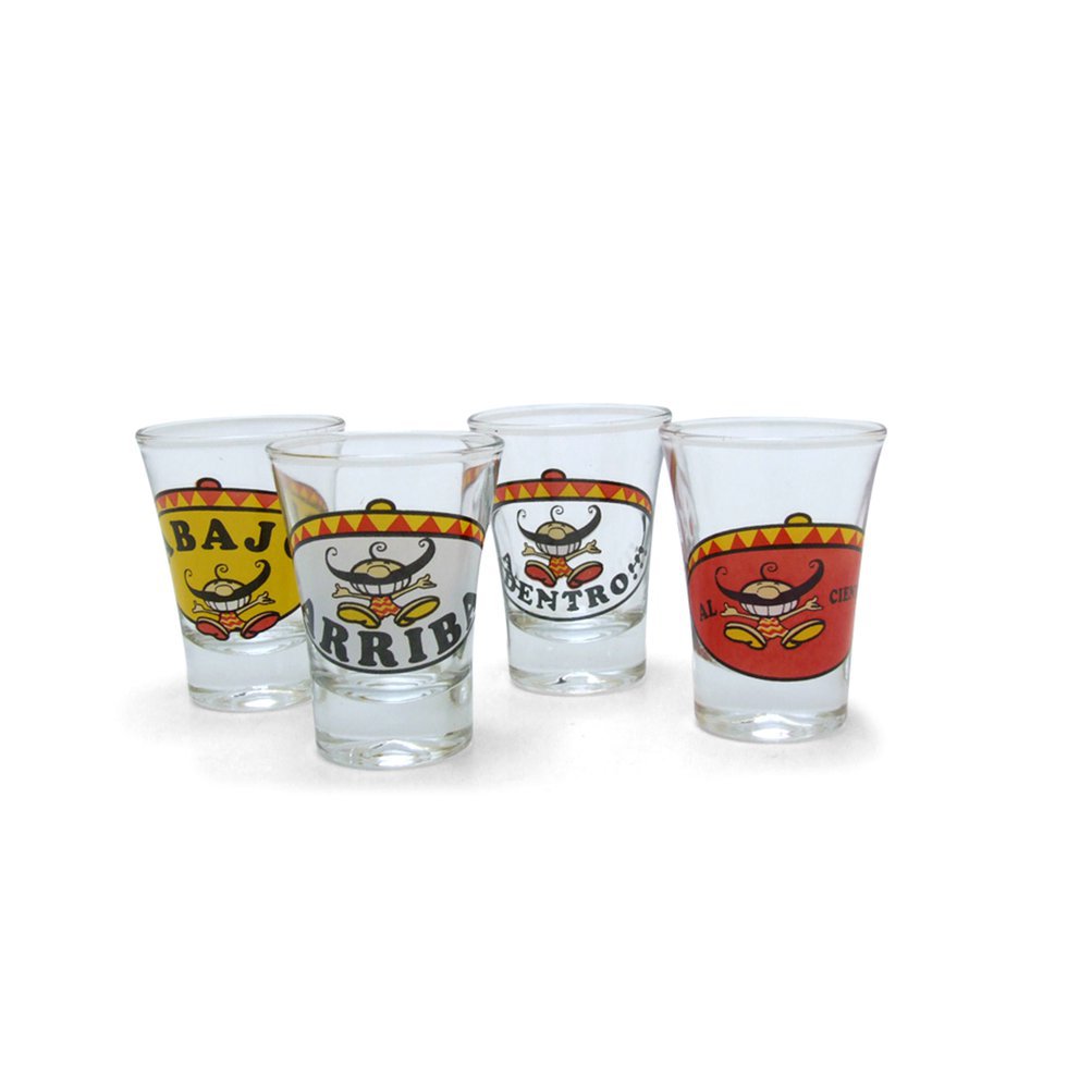 Conjunto 4 Copos Campana Arriba