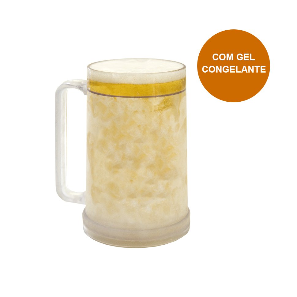 Caneca Com Gel Térmico - Frozen Mug - Doctor Cooler