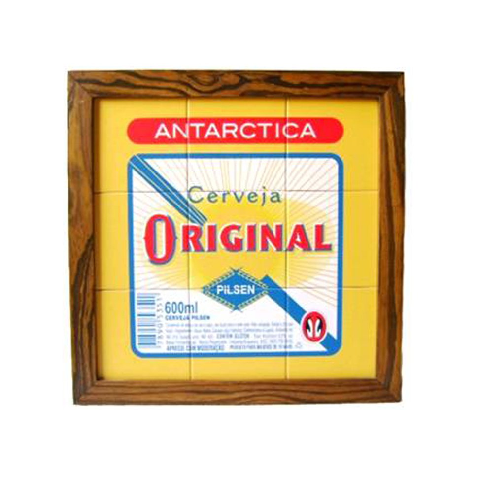 Quadro De Azulejo Decorativo - Antarctica Original - 9 Azulejos