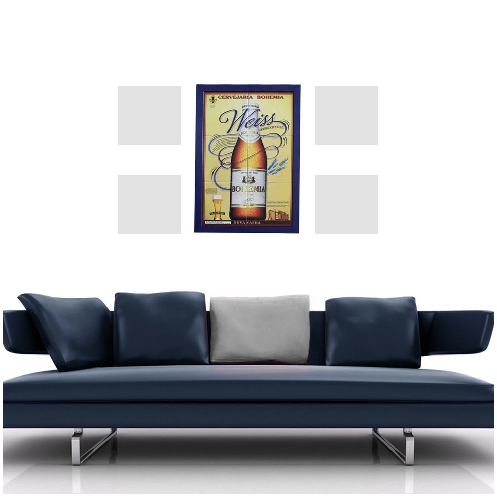 Quadro De Azulejos Decorativo - Bohemia Weiss