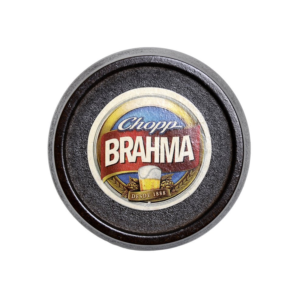 Tampa De Barril Decorativa - Brahma - P