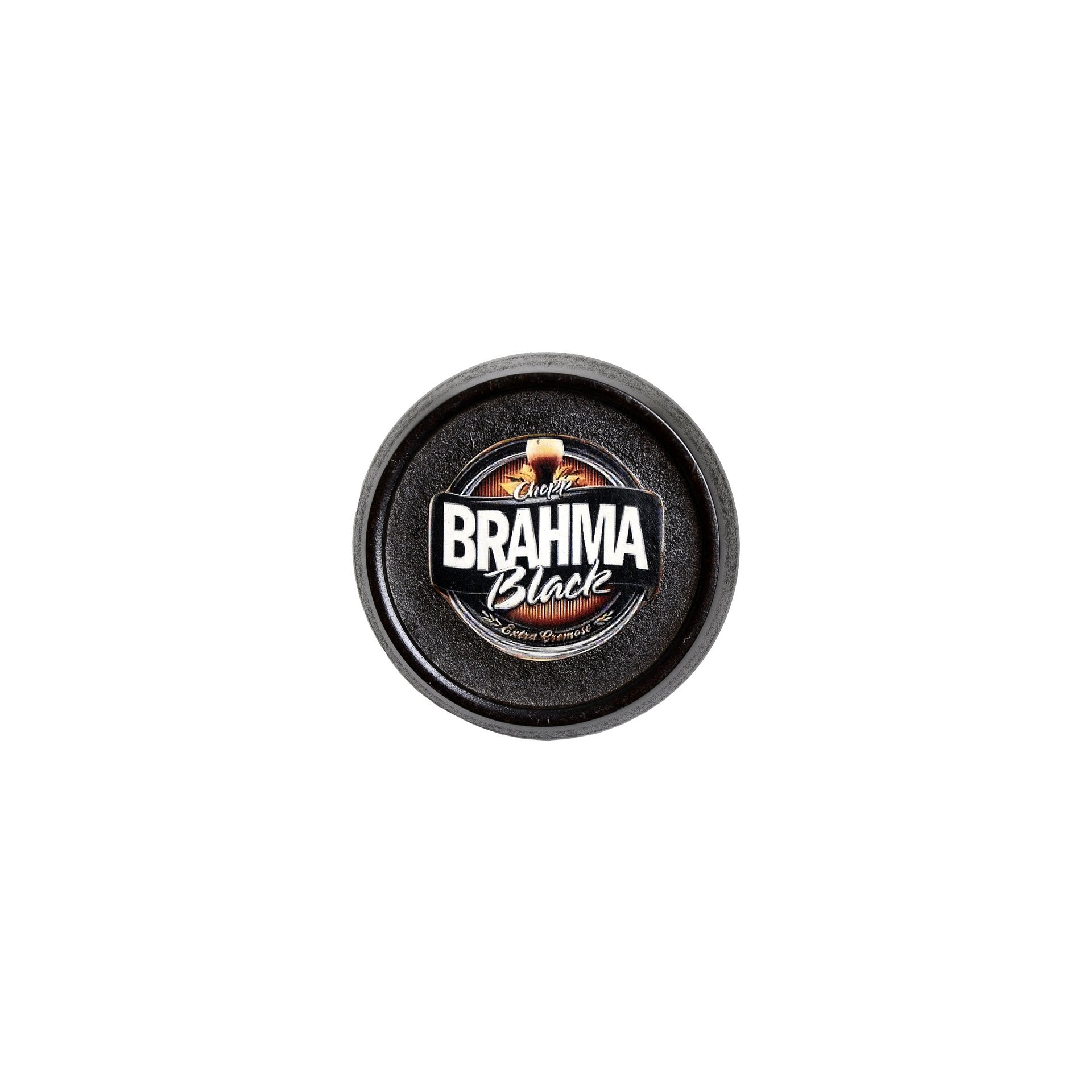 Tampa De Barril Decorativa - Chopp Brahma Black - P