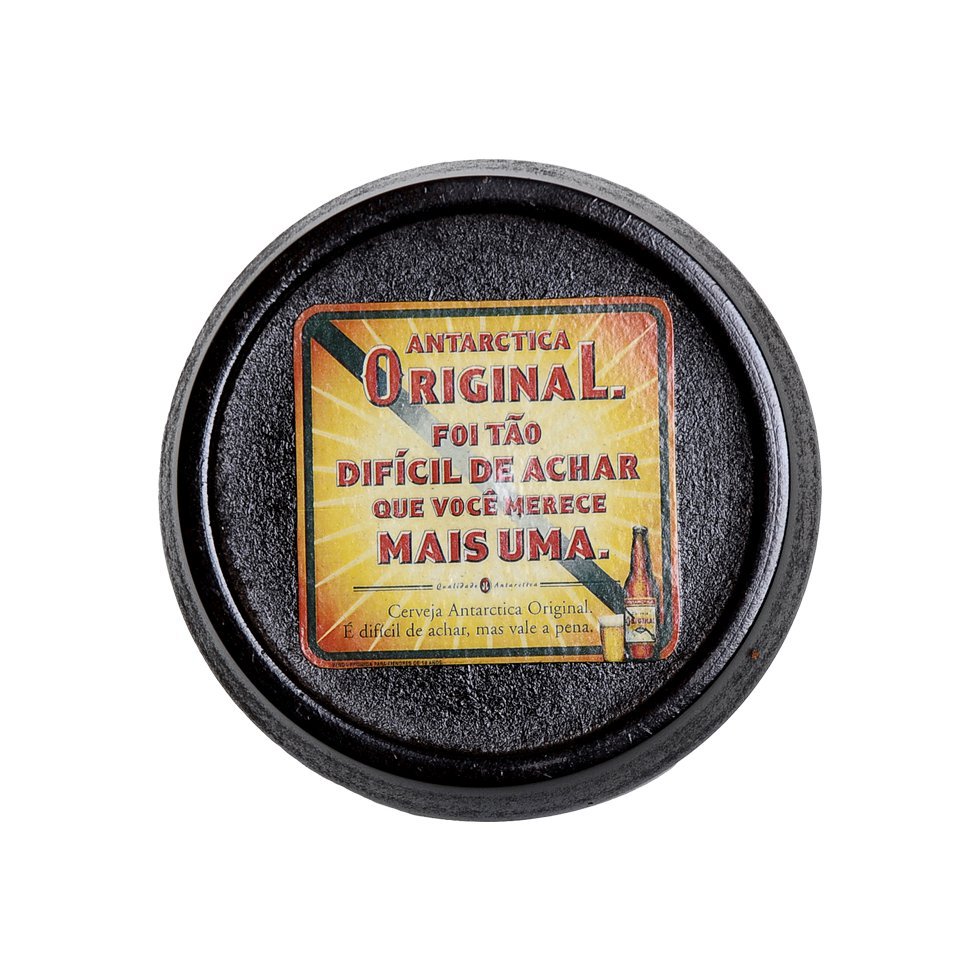 Tampa De Barril Decorativa - Antarctica Original - P