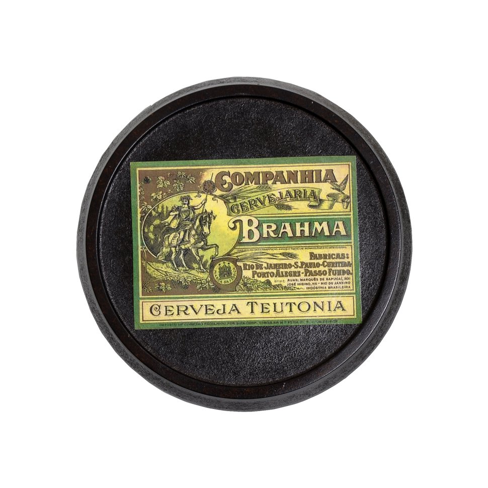 Tampa De Barril Decorativa - Companhia Cervejaria Brahma