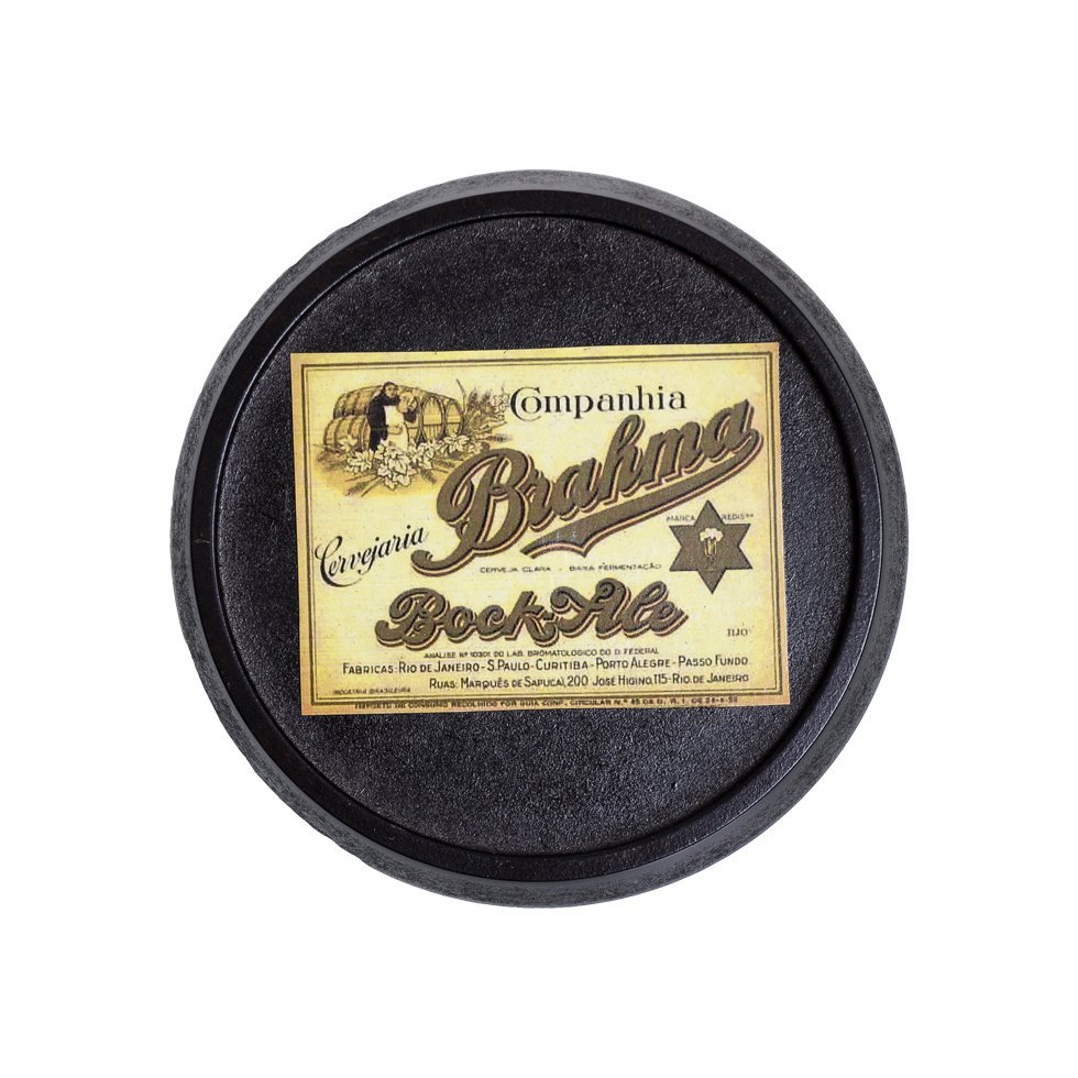 Tampa De Barril Decorativa - Brahma Bock Ale - M