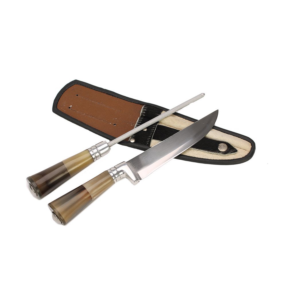 Conjunto 6 Polegadas Cabo Ponta De Chifre - Dal Castel