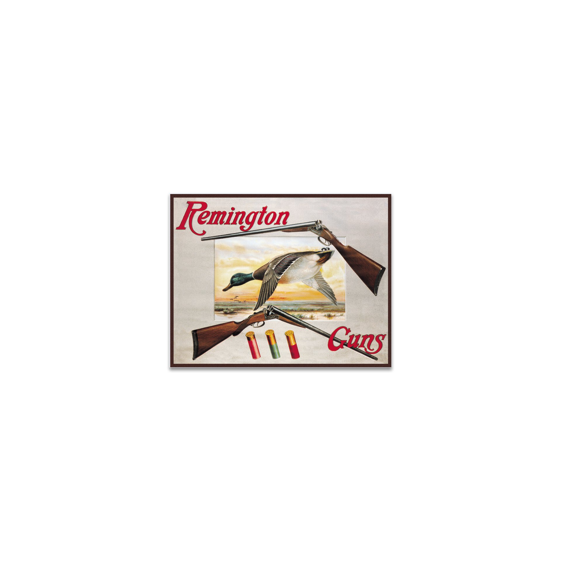 Placa Decorativa - Remington Guns - 30x39 Cm - All Classics