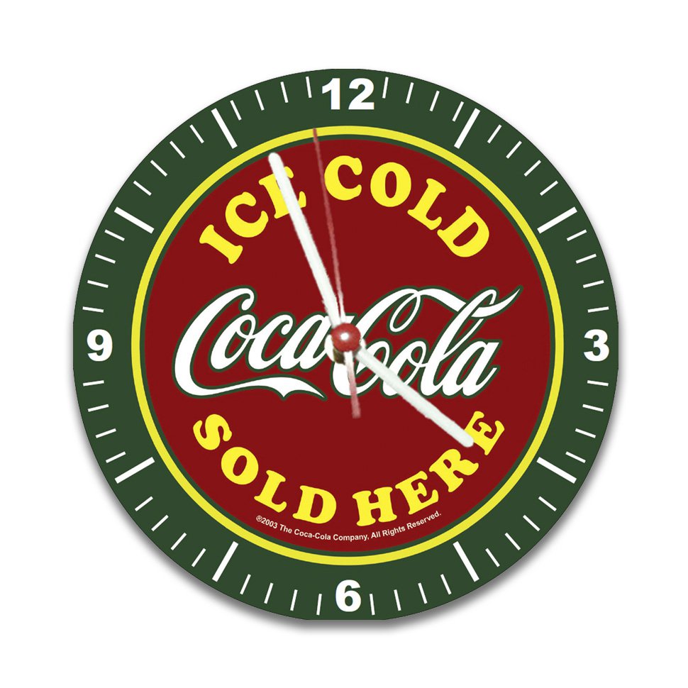 Relógio De Parede Decorativo - Coca-cola Ice Cold - All Classics