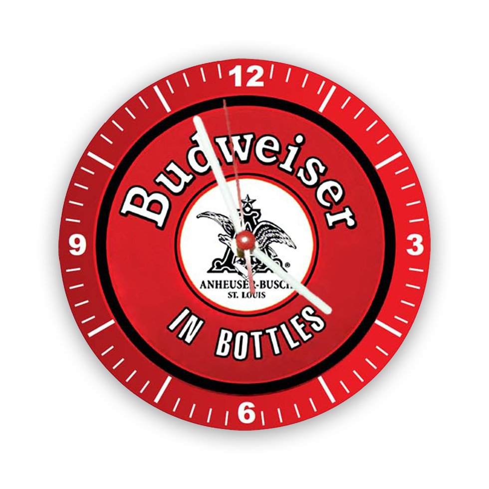 Relógio De Parede - Budweiser - All Classics