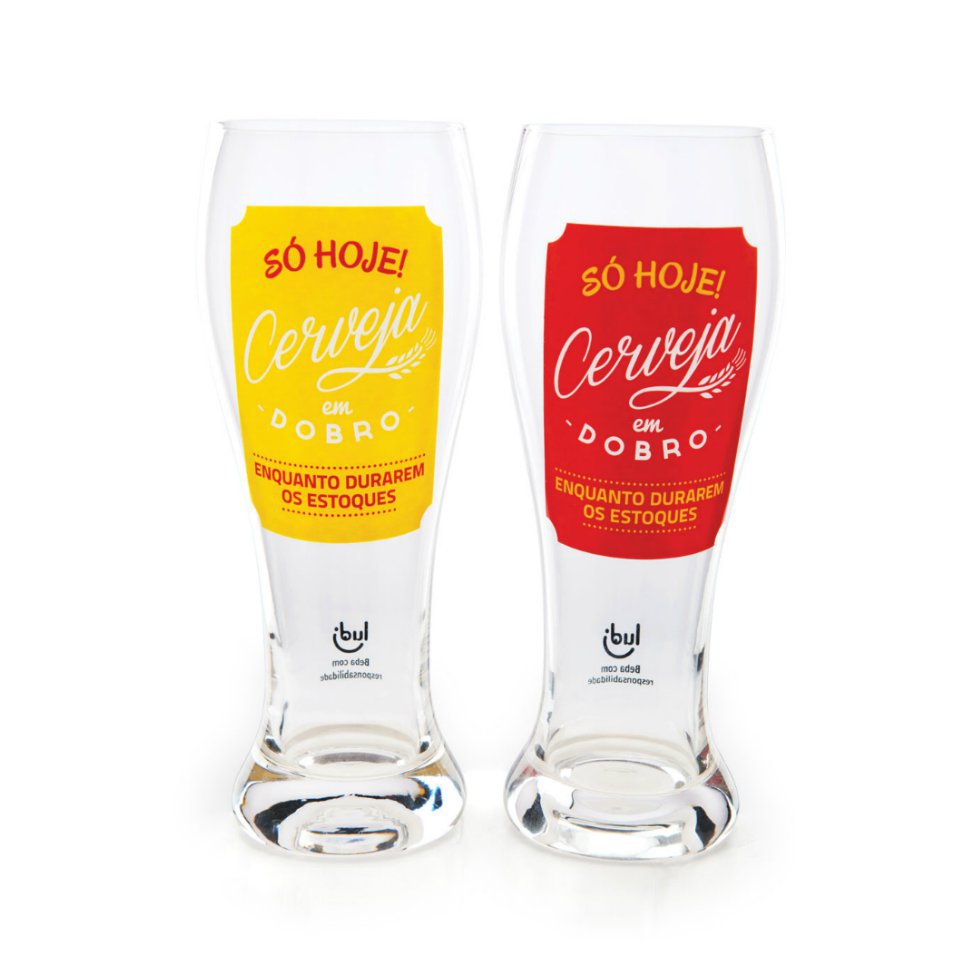 Conjunto De Tulipas - Cerveja Em Dobro