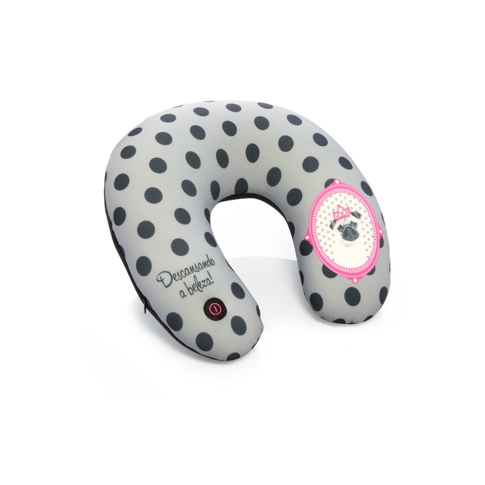 Almofada Massageadora - Pink Pug