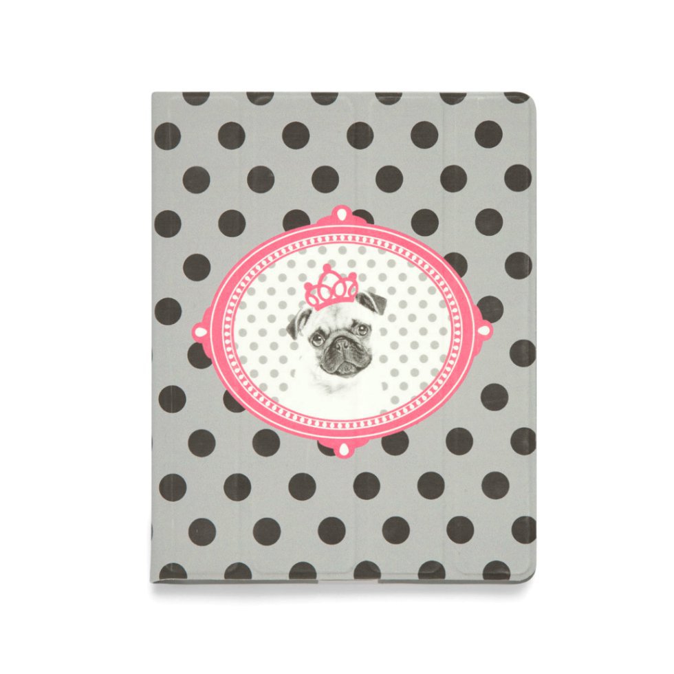 Capa Para Tablet - Pink Pug