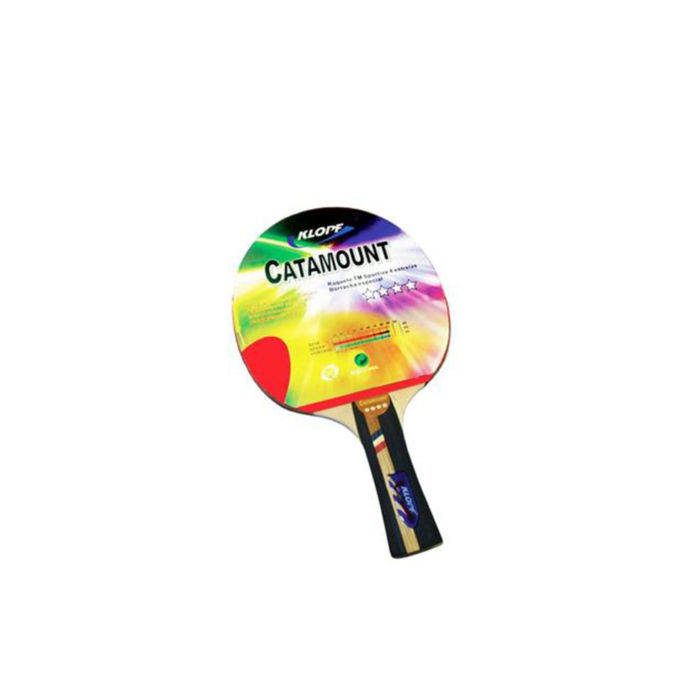 Raquete Tenis De Mesa Sport 4" Borracha Especial