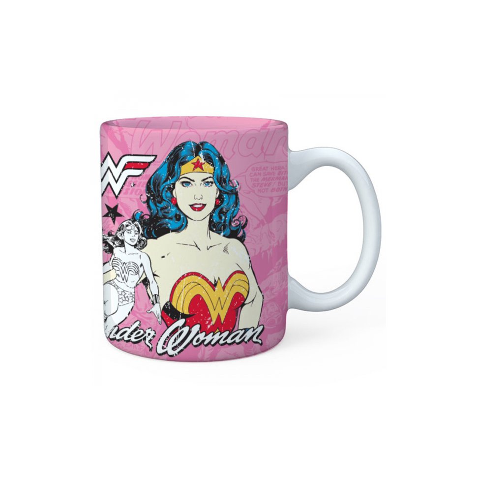 Caneca De Porcelana - Wonder Woman - Dc Comics Originals