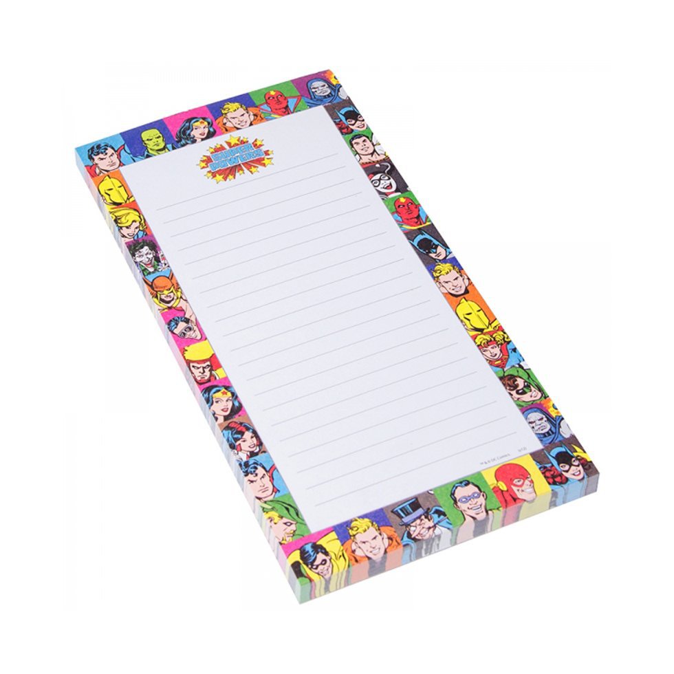 Lista De Compras Magnética - Liga Da Justiça - Dc Comics Originals