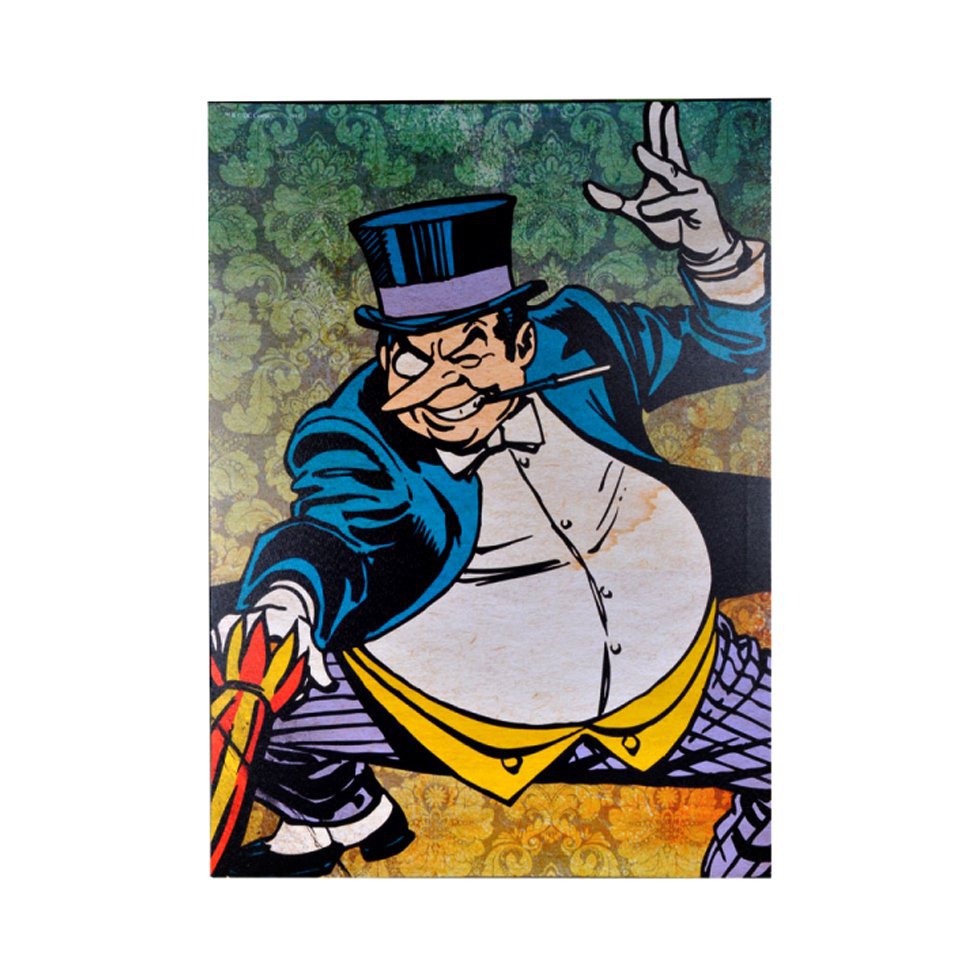 Quadro/tela Pinguim - 50 X 70 Cm - Dc Comics Originals
