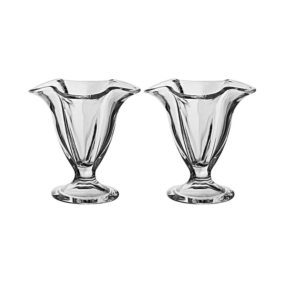 Conjunto De Taças Baixas Para Sorvete - 2 Unidades - Pasabahce