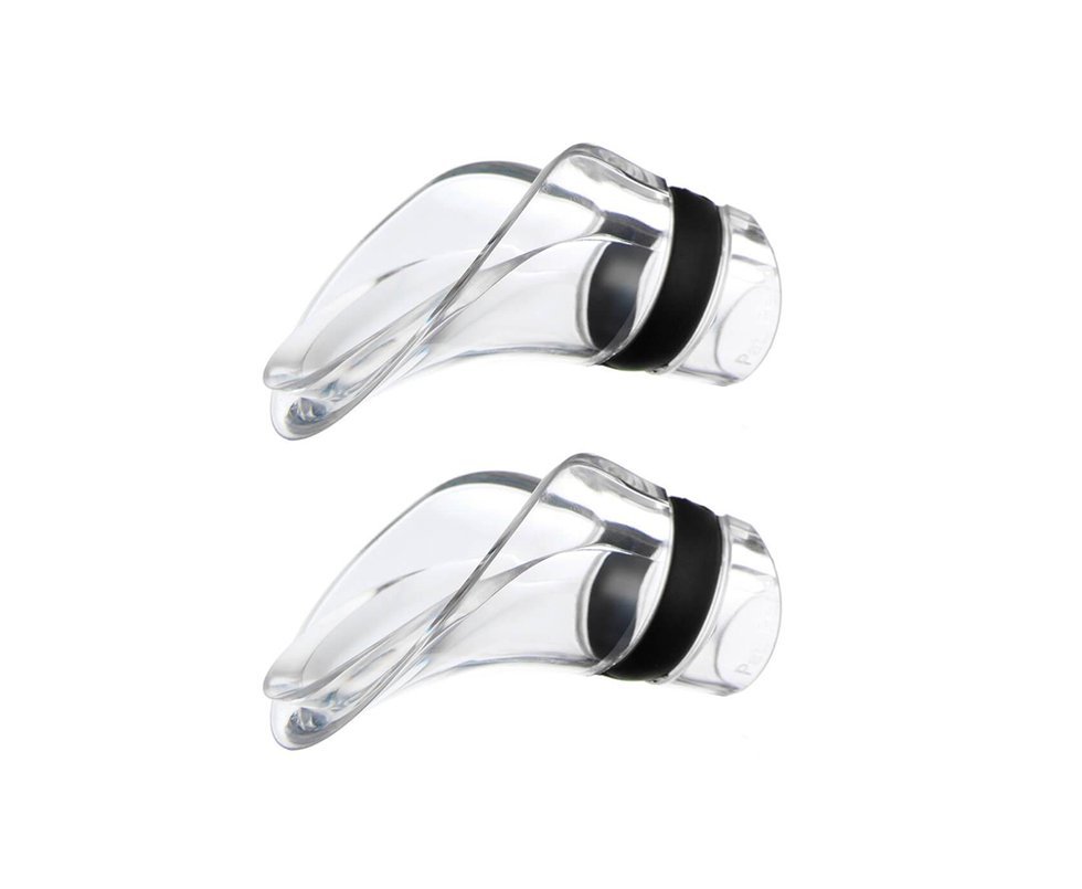 Conjunto De Bicos Dosadores Para Vinho - 2 Unidades - Vacu Vin