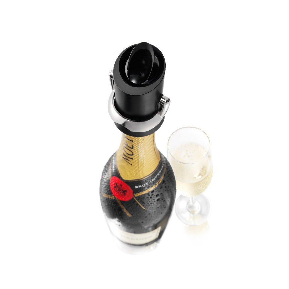 Tampa E Bico Dosador Para Champagne - Vacu Vin