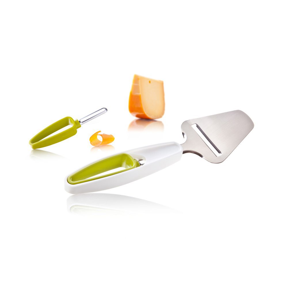 Descascador E Cortador De Queijo - Vacu Vin