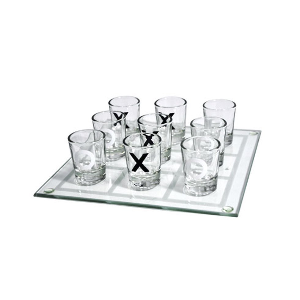 Drinking Game - Jogo Da Velha De Vidro - Dclub Tabacaria