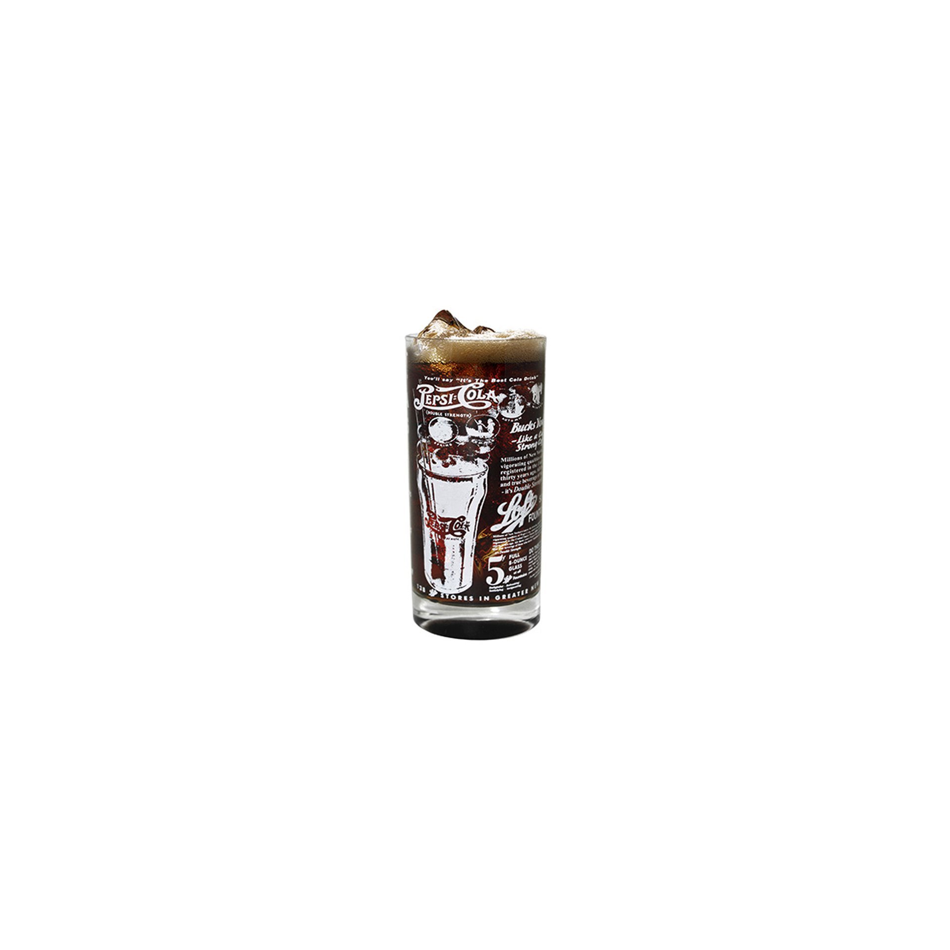 Copo Alto De Vidro - Jornal - 350 Ml - Pepsi-cola