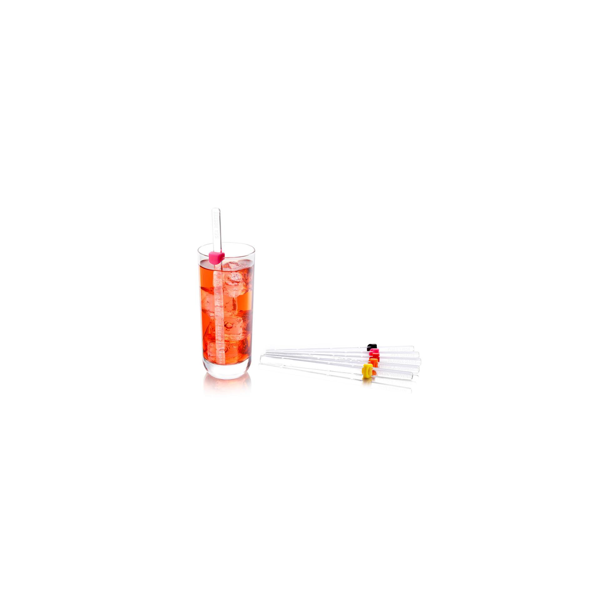 Conjunto De Mexedores Para Drinks - 6 Unidades - Vacu Vin