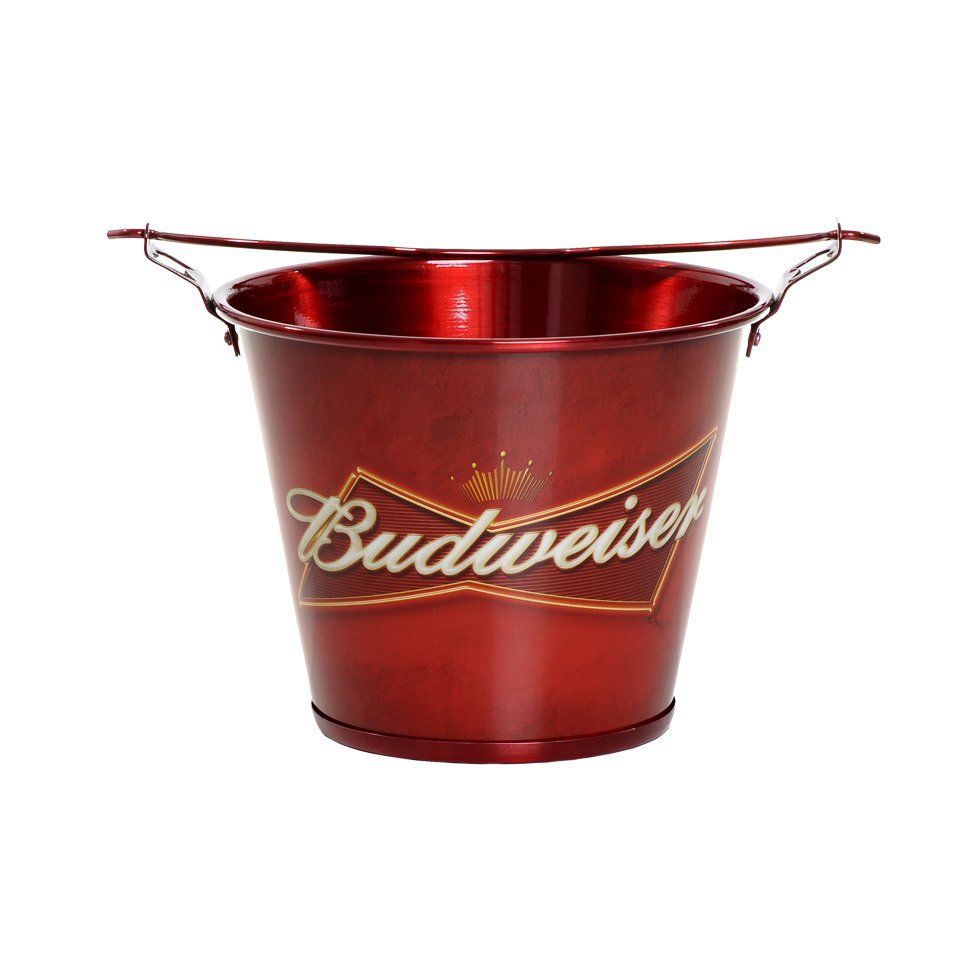 Balde De Alumínio Para Gelo - Budweiser
