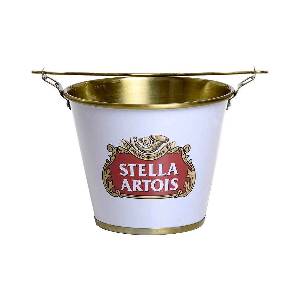 Balde De Alumínio Para Gelo - Stella Artois