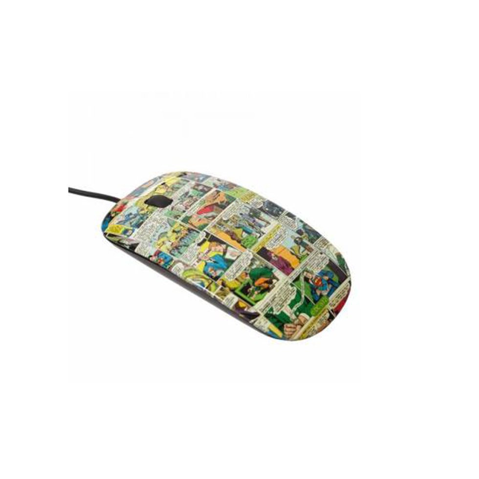 Mouse Plástico Quadrinhos Dc Comics