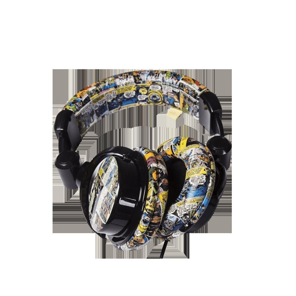 Headphone Pvc/ Couro Quadrinhos Dc Comics