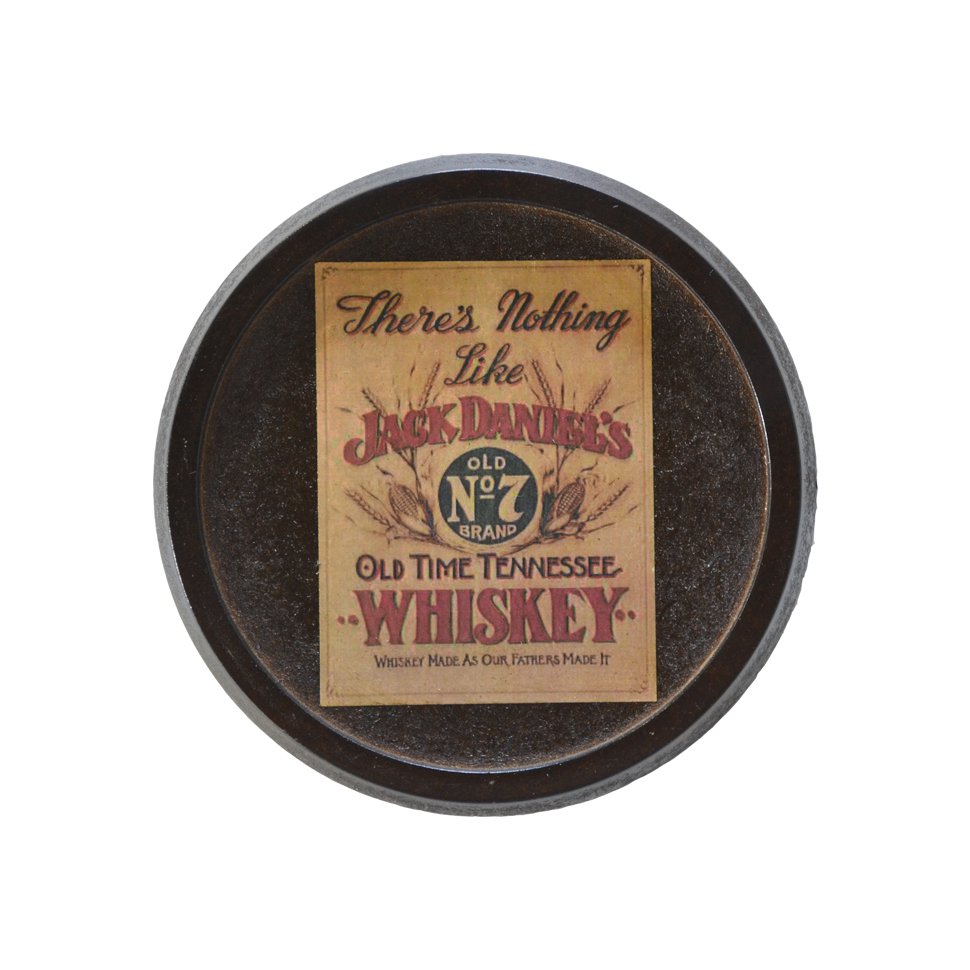 Tampa De Barril Decorativa - Jack Daniels Vintage