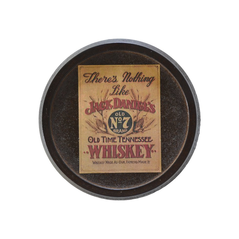 Tampa De Barril Decorativa - Jack Daniels Vintage - P
