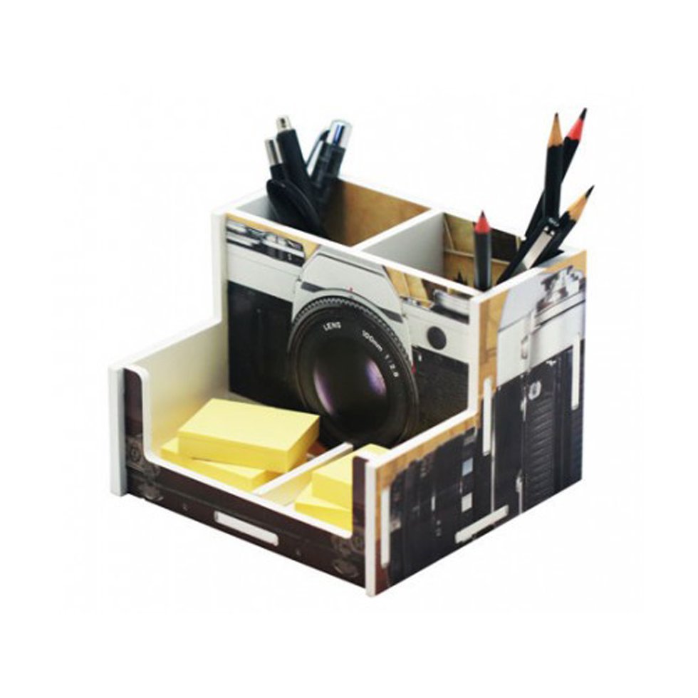 Organizador De Escritório - Câmera Fotográfica