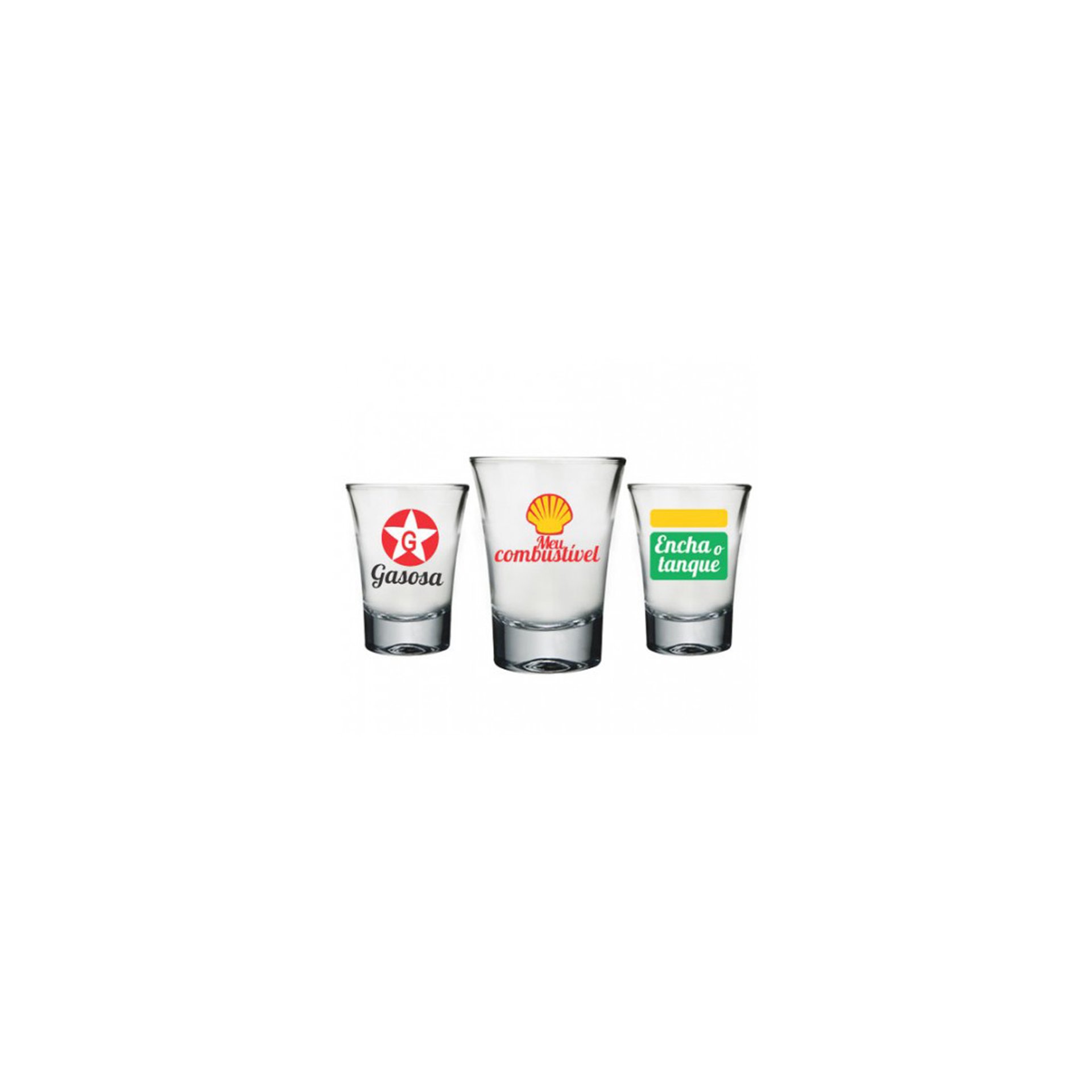 Conjunto Com 3 Copos Para Aperitivo - Gasosa