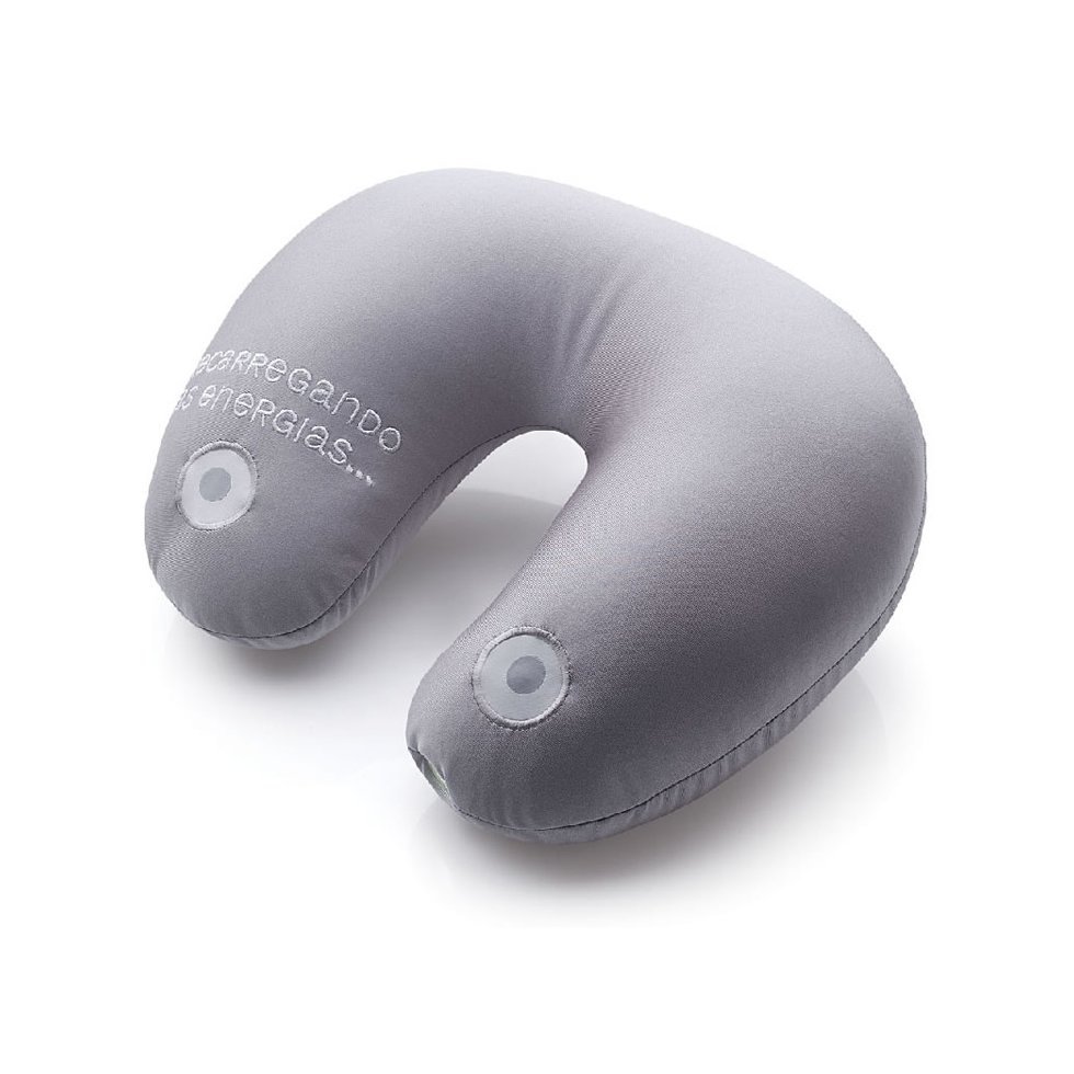 Almofada De Pescoço Massageadora Com Led - Energizante
