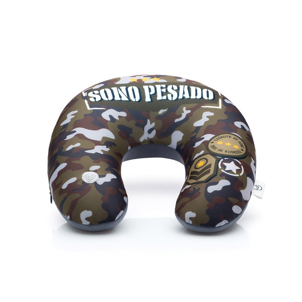 Almofada De Pescoço Massageadora - Camuflados