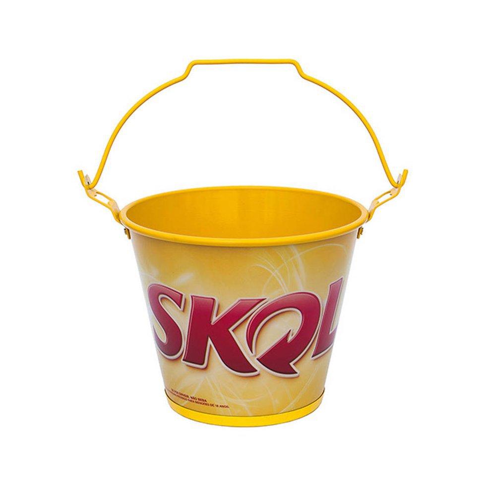 Balde De Alumínio Para Gelo - Skol