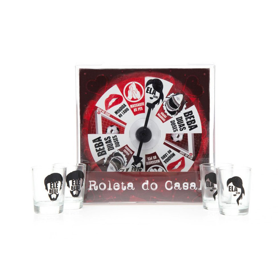 Drinking Game - Roleta Do Casal - Zona Criativa