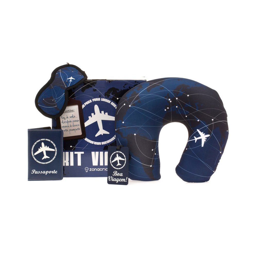 Kit Viagem Passaporte Boa Viagem - Zona Criativa