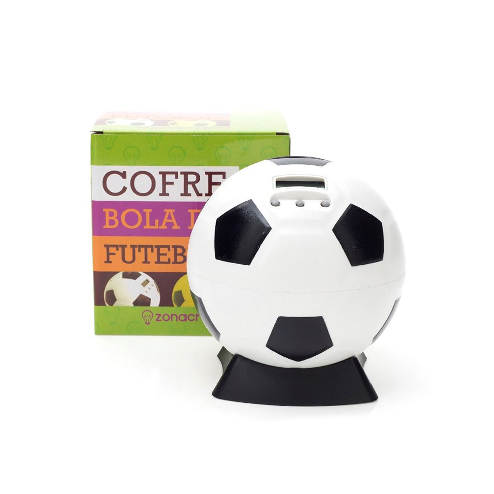 Cofre Smart Bola De Futebol - Zona Criativa