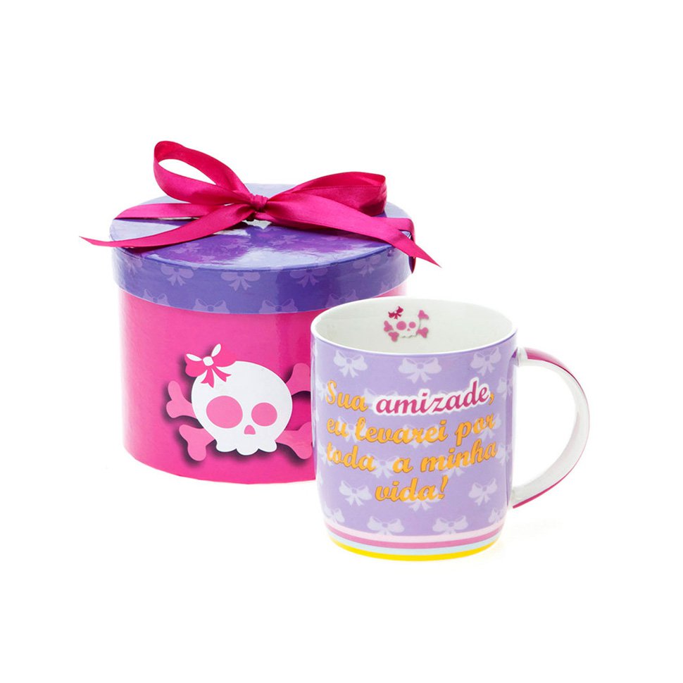 Caneca Bone - Sua Amizade - Zona Criativa