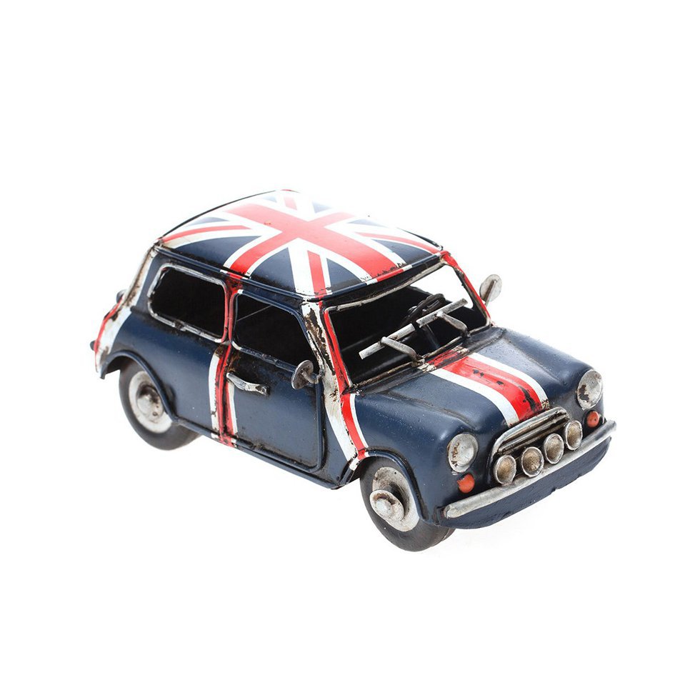 Colecionável De Ferro - Mini Cooper Inglaterra - Zona Criativa