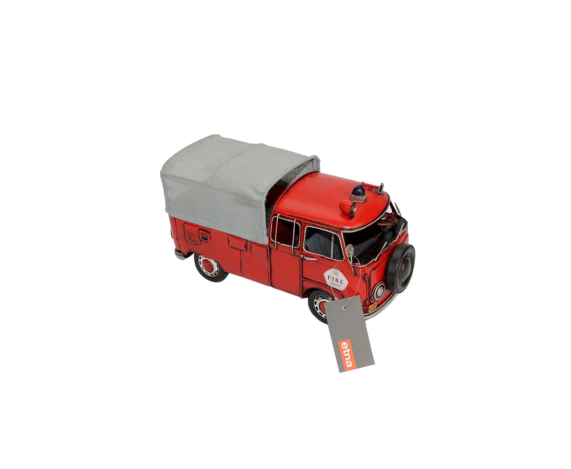 Perua Bombeiros Colecionável De Ferro - Etna