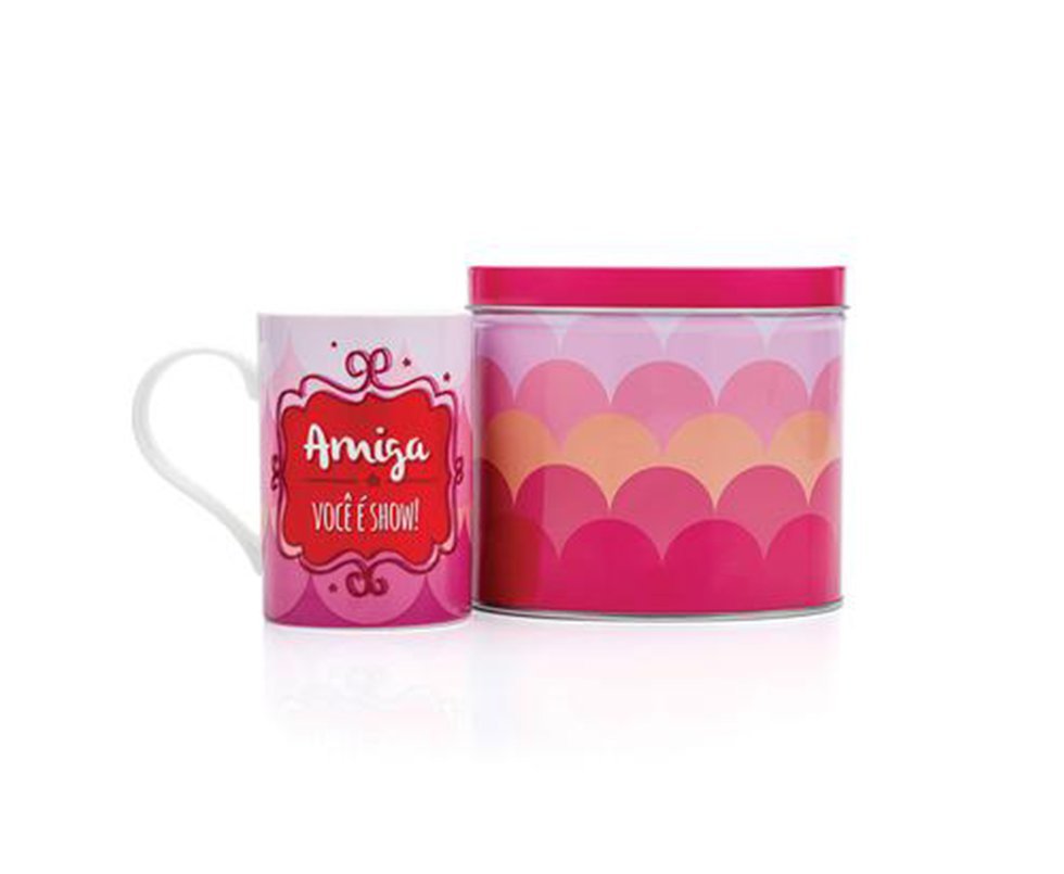 Caneca Na Lata Amiga