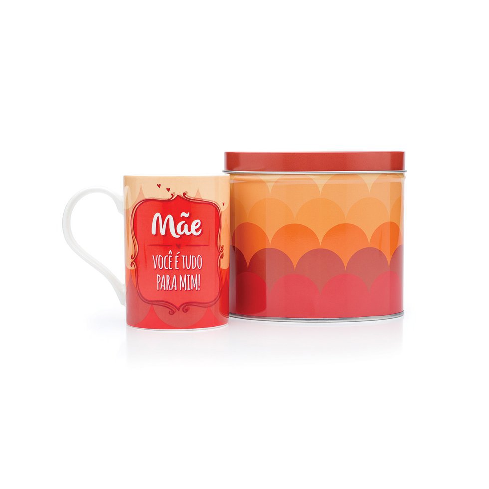 Caneca Na Lata - Mensagem Para Mãe - Ludi